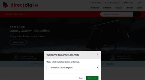 directdial login.